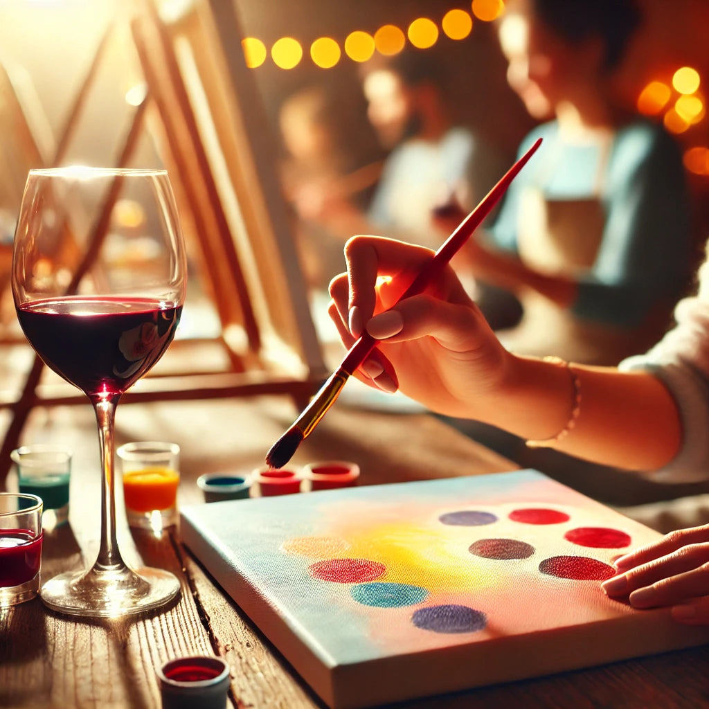 Wine and Paint