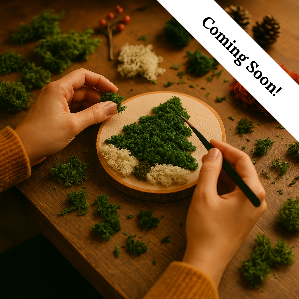 Holiday Moss Art Class