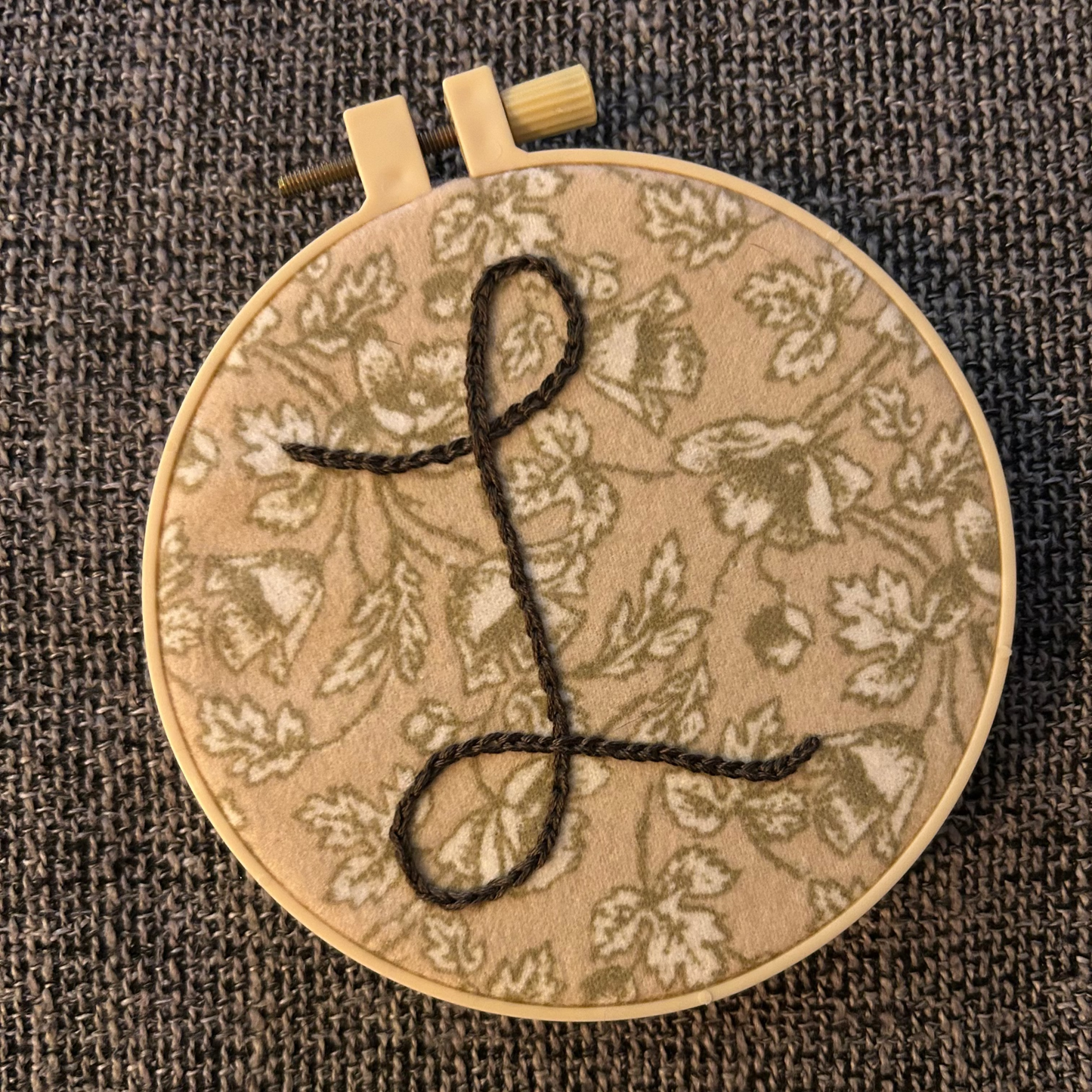 Needlepoint Lettering - Learn to Embroider Your Initials