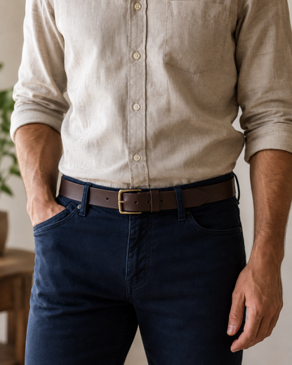 The Everyday Heirloom Belt | Handmade Full-Grain Leather Belt