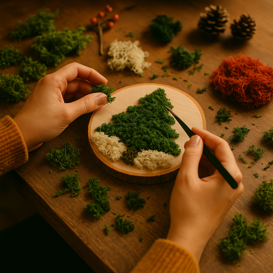 Holiday Moss Art Class