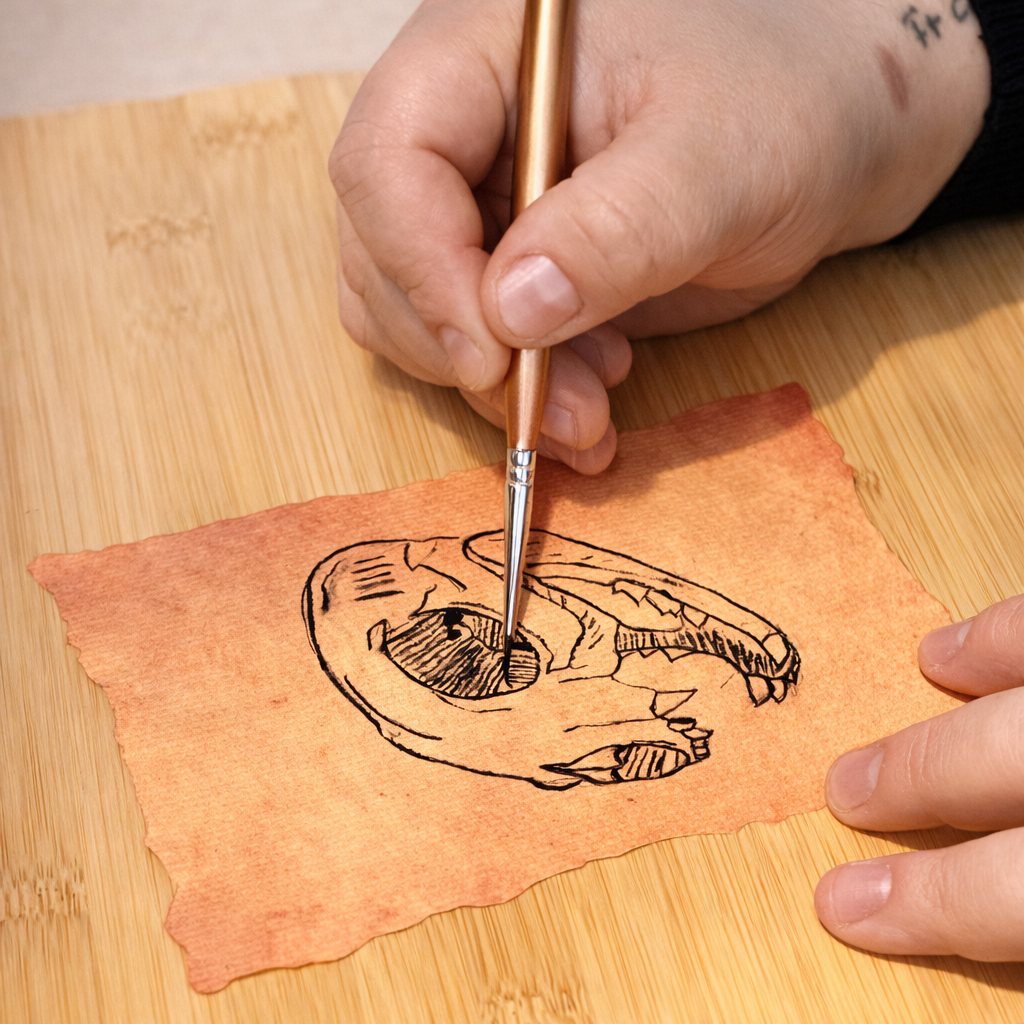 WGIRLS Charity Event - Watercolor Line Art