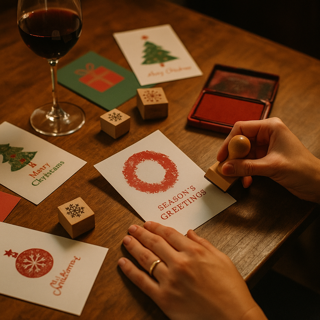 Holiday Card Crafting