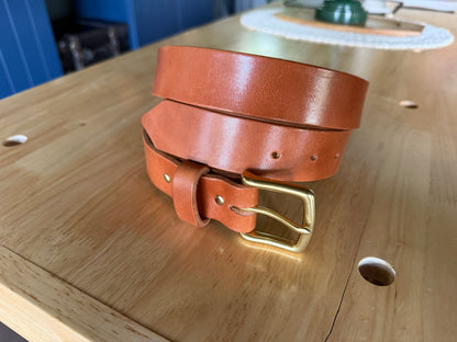 The Everyday Heirloom Belt | Handmade Full-Grain Leather Belt