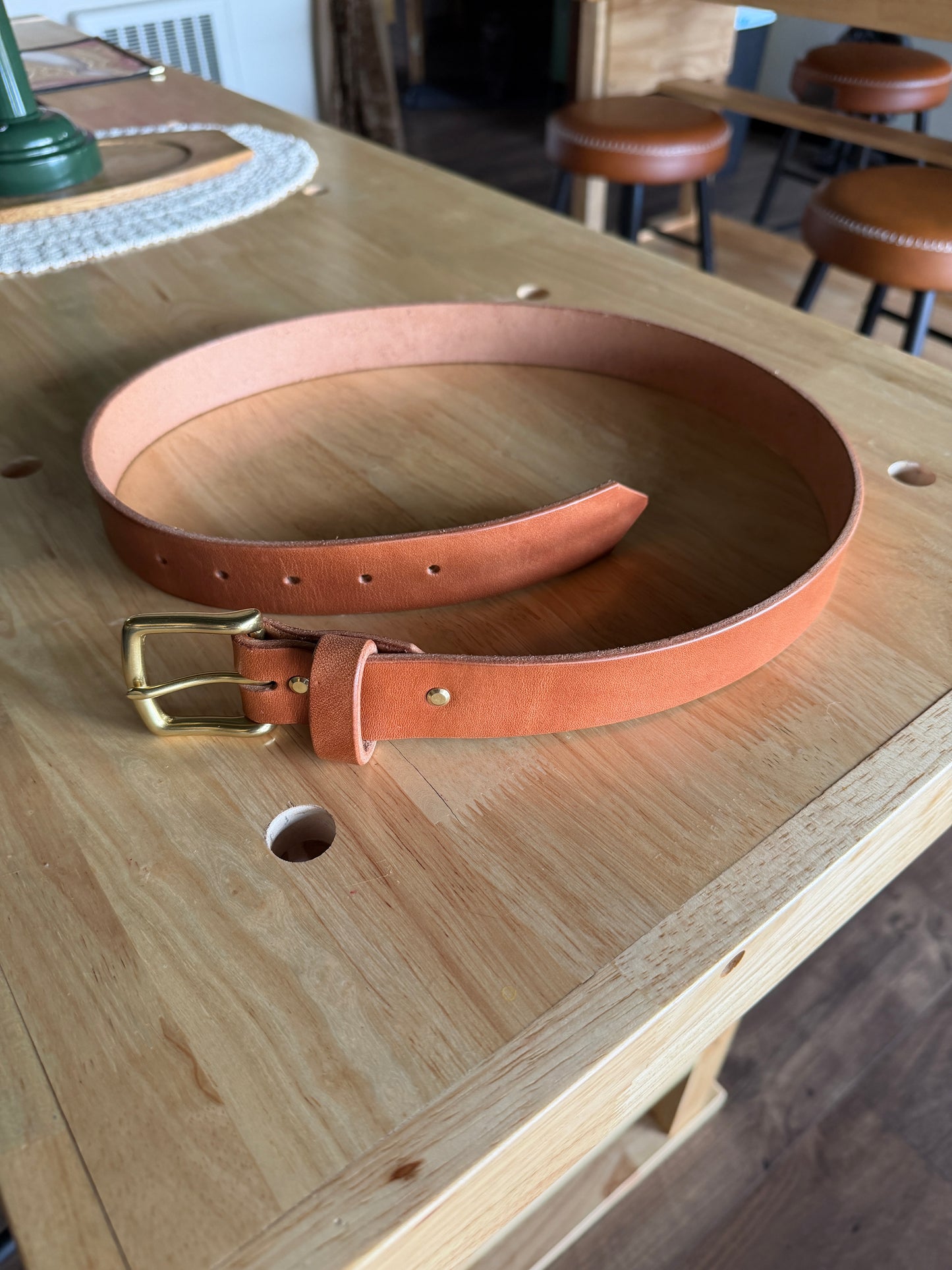 The Everyday Heirloom Belt | Handmade Full-Grain Leather Belt