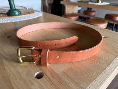 The Everyday Heirloom Belt | Handmade Full-Grain Leather Belt
