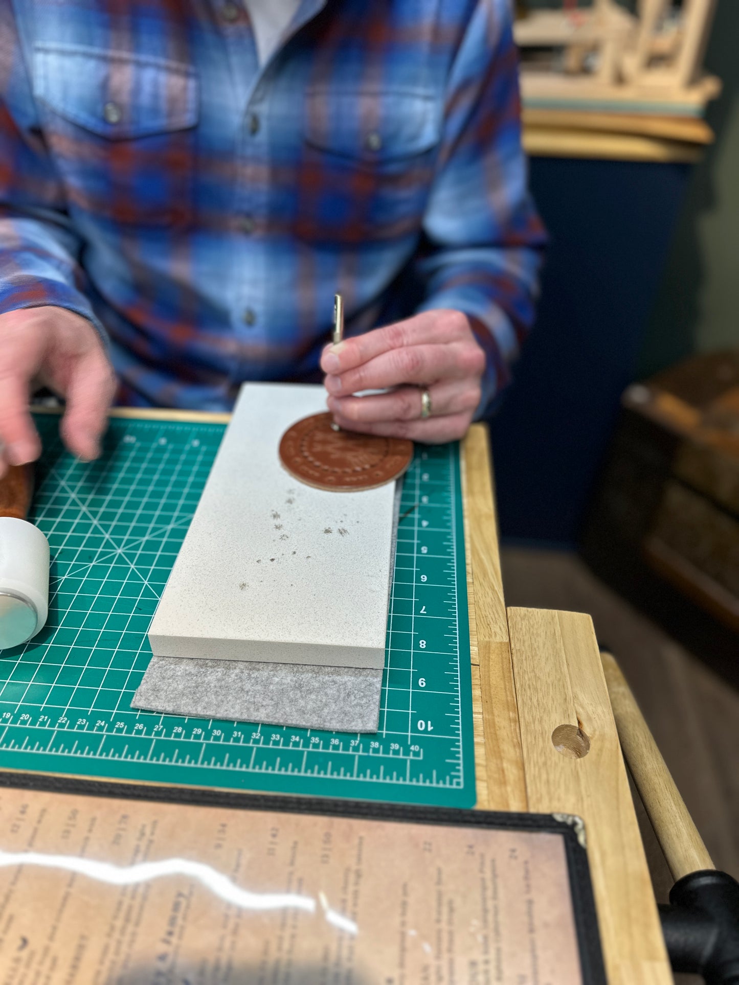 Leather Coaster & Tooling Workshop