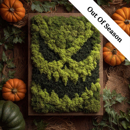 Halloween Moss Art Class
