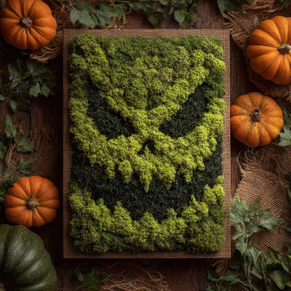 Halloween Moss Art Class